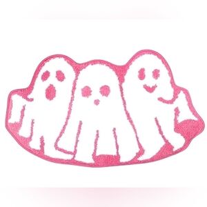 NEW Pink Ghost Bath Rug Mat